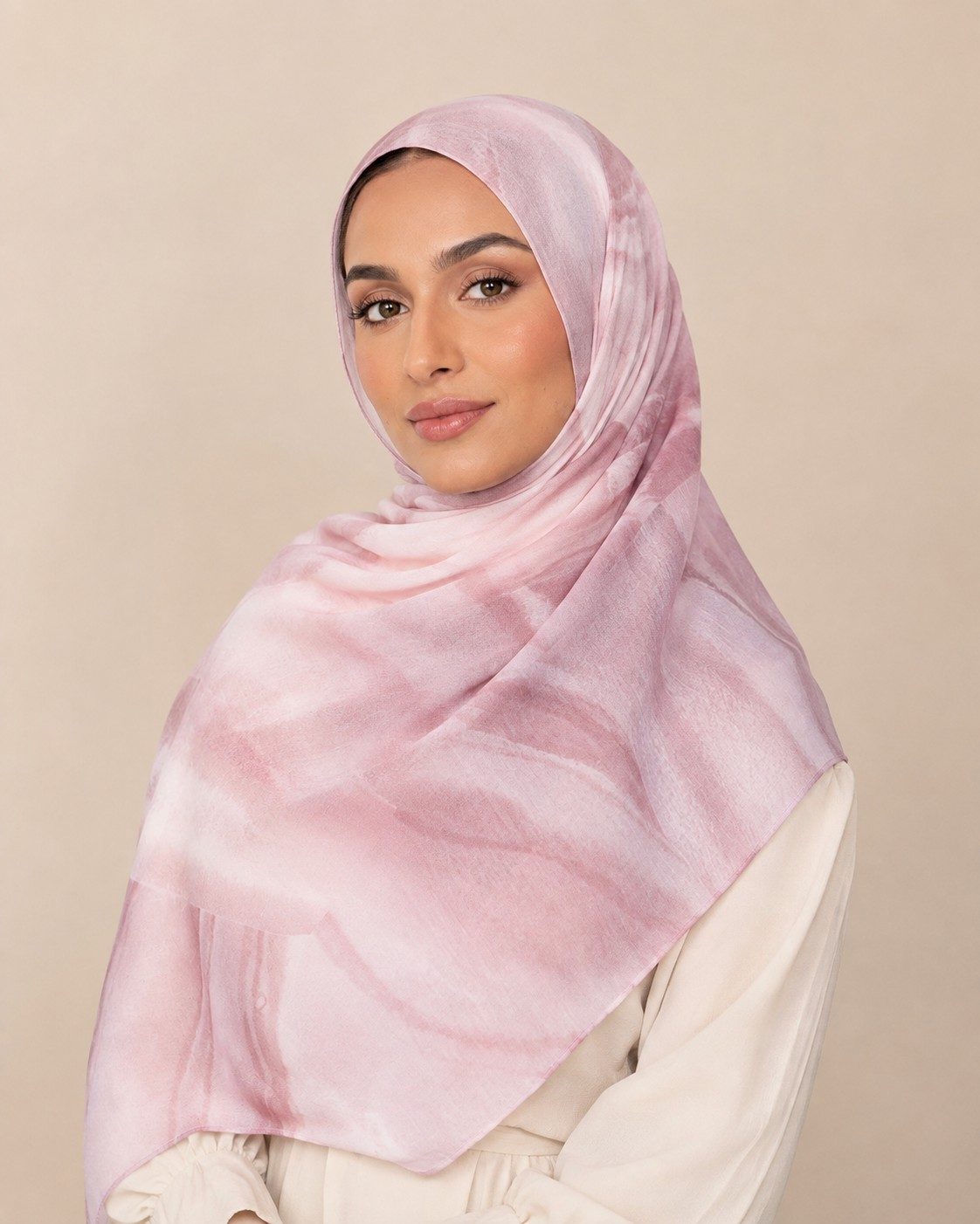30s modal watercolor hijab wholesale manufacturer China OEM